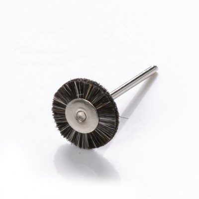 Wholesale Jewelry Making Tools Jewelry Hair Brush Jewelry Making Supplies Mounted Horse Hair Wire Wheel Brush