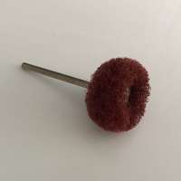 Hajet Wholesale Jewelry Polishing Tools Brown Non- woven Mini Polishing Brush